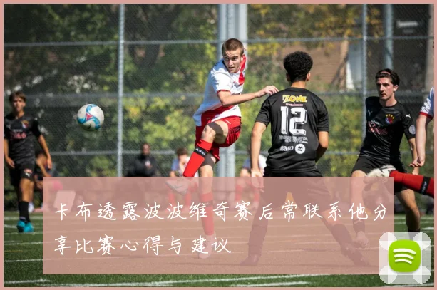卡布透露波波维奇赛后常联系他分享比赛心得与建议